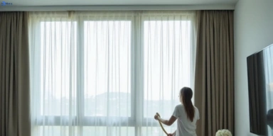Delicate sheer drape cleaning jindalee Matty Curtain Cleaning