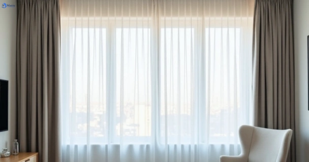Restored vibrant drapes in jindalee QLD after Matty Curtain Cleaning